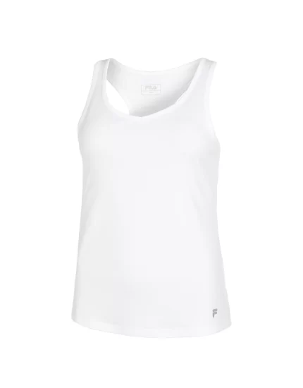 Fila Top Mila White - koszulka tenisowa