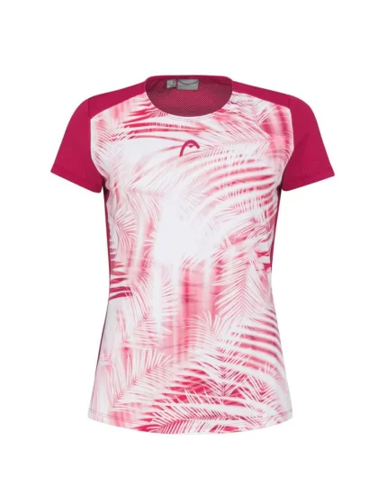Head TIE-BREAK T-shirt Women Mulberry Print Vision - damska koszulka tenisowa