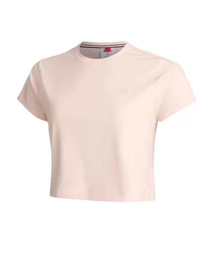 Wilson W Match Point Tee Lite Blush - damska koszulka tenisowa