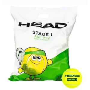 Head Green Stage 1 Polybag 72 - piłki tenisowe dziecięce