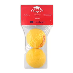 Tretorn Academy Stage 3 Red Foam (2 szt.) - piłki treningowe