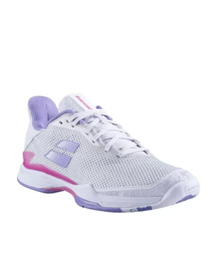 Babolat Jet Tere AC Women White Lavender  - damskie buty do tenisa
