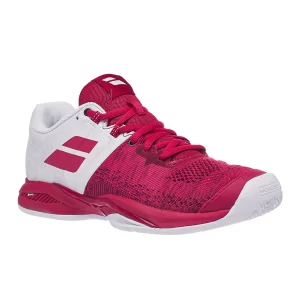 Babolat Propulse Blast Clay Women White Red - buty do tenisa