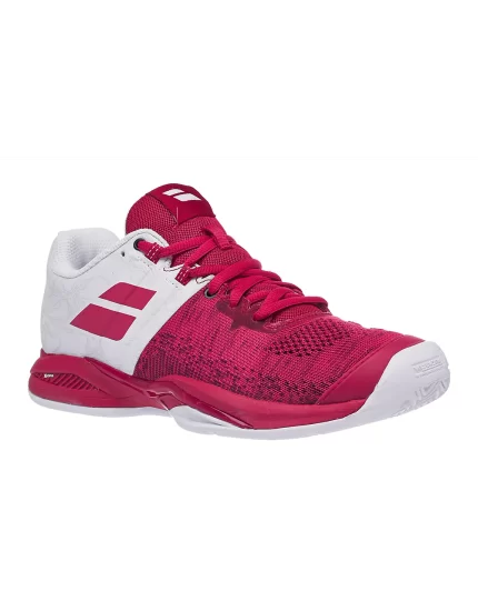 Babolat Propulse Blast Clay Women White Red - buty do tenisa
