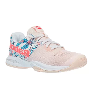 Babolat Propulse Blast AC Silver Peony Flower - damskie buty do tenisa 