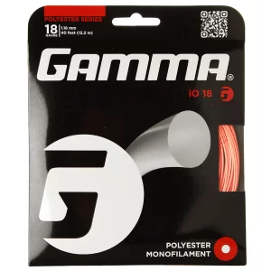 Gamma iO Pomarańczowy - naciąg tenisowy