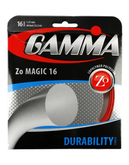 Gamma Zo Magic Czerwony - naciąg tenisowy