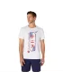 Asisc Tennis M Tee Brilliant White- koszulka męska