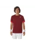 Asics Men Court SS Top Beet Juice Classic Red - męska koszulka tenisowa