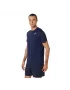 Asics Men Court Stripe SS Top Midnight - męska koszulka tenisowa