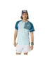 Asics Men Match Polo-Shirt Aquamarine - koszulka tenisowa