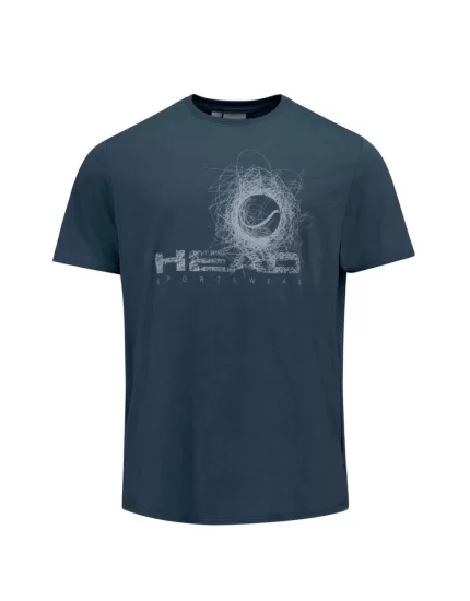 Head VISION T-shirt Men Navy - męska koszulka tenisowa