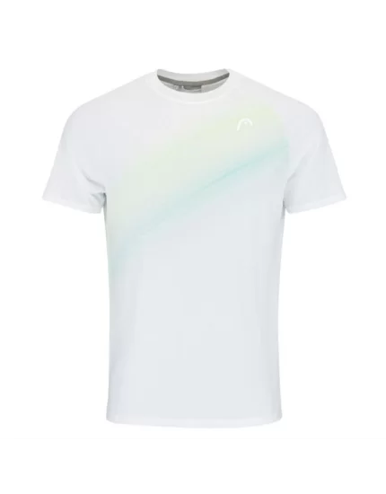Head PERFORMANCE T-shirt Men White Print Perf - męska koszulka tenisowa