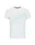 Head PERFORMANCE T-shirt Men White Print Perf - męska koszulka tenisowa
