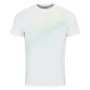 Head PERFORMANCE T-shirt Men White Print Perf - męska koszulka tenisowa