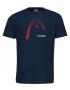 Head CARL T-shirt Men Granatowa - męska koszulka tenisowa