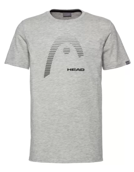 Head CARL T-shirt Men Szary - męska koszulka tenisowa