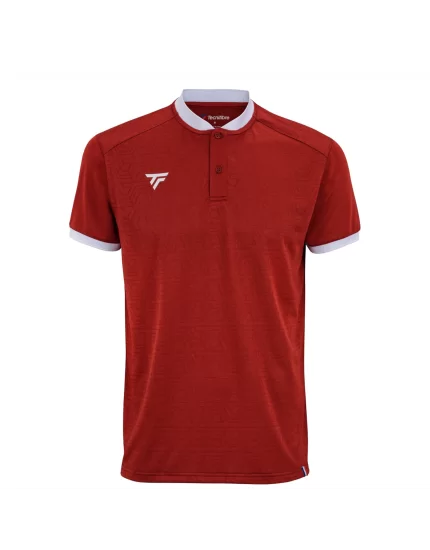 Tecnifibre Team Mesh Polo Cardinal - męska koszulka 