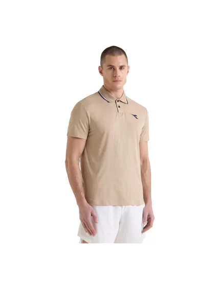 Diadora SS Polo Icon Humus - koszulka tenisowa