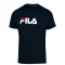 Fila T-Shirt Logo Navy - koszulka tenisowa