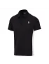 Fila Polo Piero Black White Alyssum - koszulka tenisowa