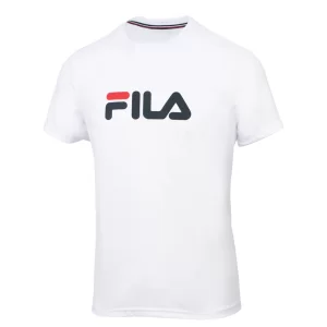 Fila T-Shirt Logo White - koszulka tenisowa