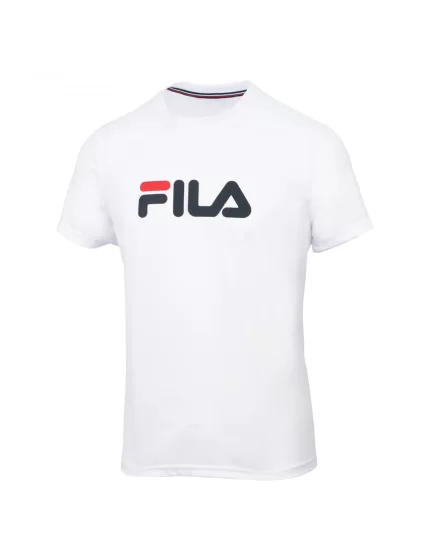 Fila T-Shirt Logo White - koszulka tenisowa