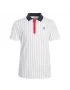 Fila Polo Stripes Biała - koszulka tenisowa