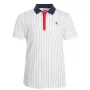 Fila Polo Stripes Biała - koszulka tenisowa