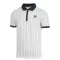 Fila Polo Stripes Bjorn White - koszulka tenisowa