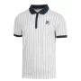 Fila Polo Stripes Bjorn White - koszulka tenisowa