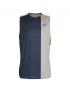 Head PADEL Tank Top Men Grey Orange - męska koszulka tenisowa