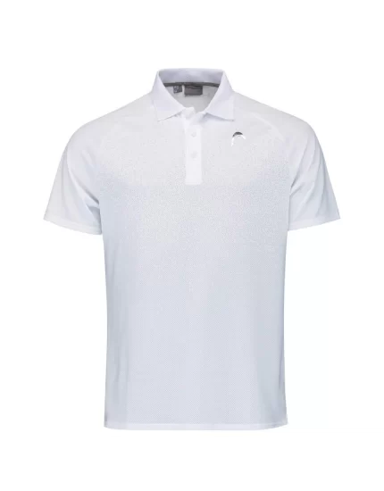 Head PERF Polo Shirt Men Biała - męskie polo tenisowe