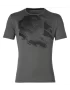 Asics ​Practice Graphics SS Top Grey - koszulka tenisowa