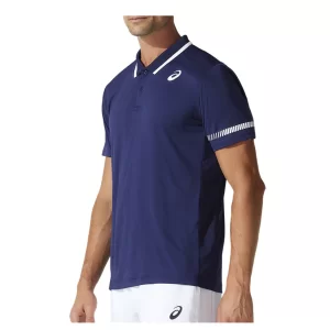 Asics Court M Polo Shirt Peacoat - koszulka tenisowa