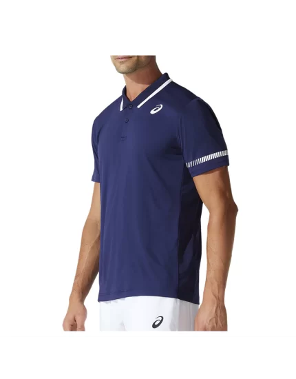 Asics Court M Polo Shirt Peacoat - koszulka tenisowa