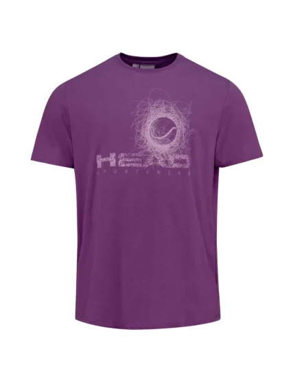 Head VISION T-shirt Men Lilac - męska koszulka tenisowa