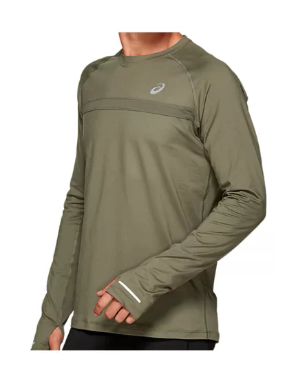 Asics Thermopolis Plus LS Mantle Green - koszulka z długim rękawem