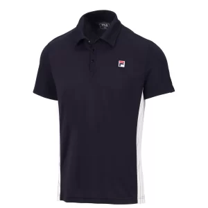 Fila Polo Piero Navy White - koszulka tenisowa
