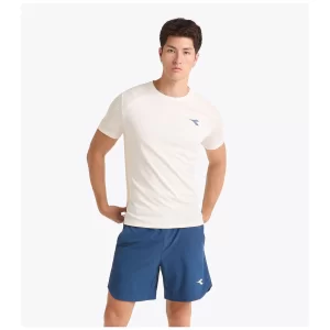 Diadora SS T-Shirt Tennis Whisper White - koszulka tenisowa