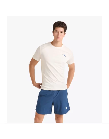 Diadora SS T-Shirt Tennis Whisper White - koszulka tenisowa