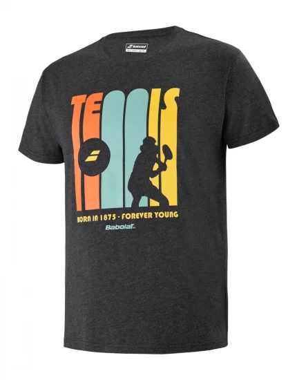 Babolat Exercise Message Tee Men - koszulka tenisowa