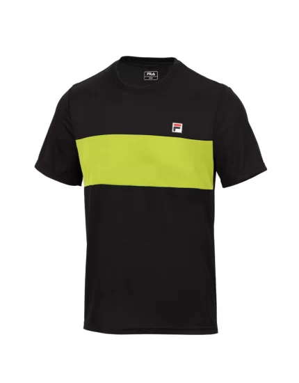 Fila T-Shirt Bosse Black - koszulka tenisowa