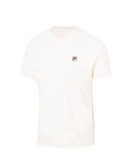 Fila T-Shirt Huds White Alyssum - koszulka tenisowa