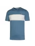 Fila T-Shirt Bosse Captains Blue White Alyssum - koszulka tenisowa
