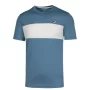 Fila T-Shirt Bosse Captains Blue White Alyssum - koszulka tenisowa