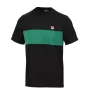 Fila T-Shirt Bosse Black Green - koszulka tenisowa
