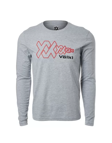 Volkl Flying Chevron Tee Szara - koszulka