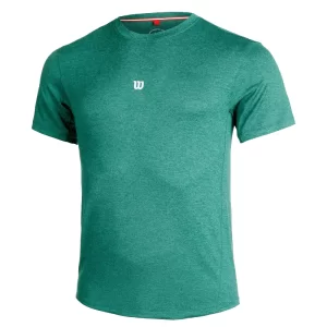 Wilson M Everyday Performance Tee Field Green - męska koszulka tenisowa