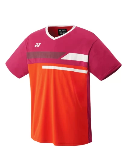 Yonex Club Team Reddish Rose - koszulka tenisowa